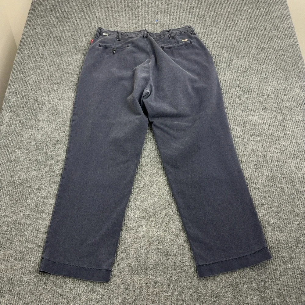 Reed FR Pants Mens 36x29 Navy Blue‎ Cotton Nylon Flame Resistant HRC 2 Workwear
